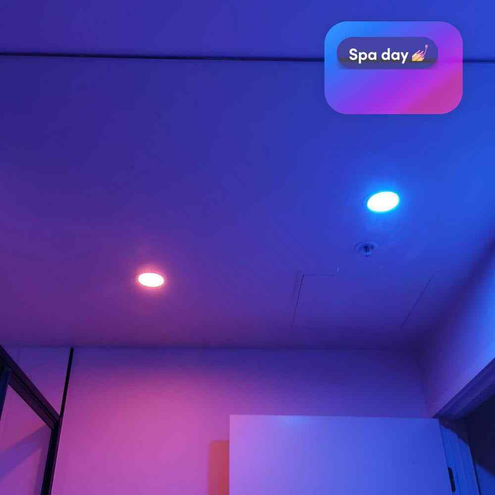 LIFX 5/6 in. Smart Multi-Color Retrofit Integrated LED Recessed Downlight