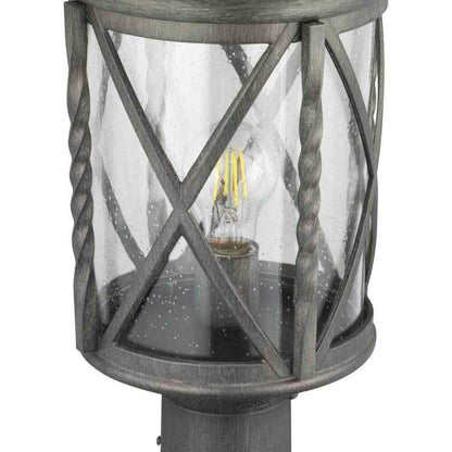Home Decorators Walcott Manor 1-Light Antique Pewter Outdoor Transitional Post