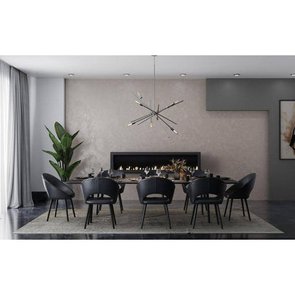 Progress Lighting Astra Collection 6-Light Brushed Nickel Chandelier