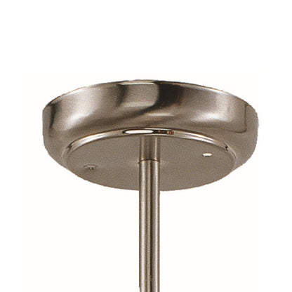 Bel Air Lighting Aspen 1-Light Brushed Nickel Hanging Mini Kitchen Pendant Light