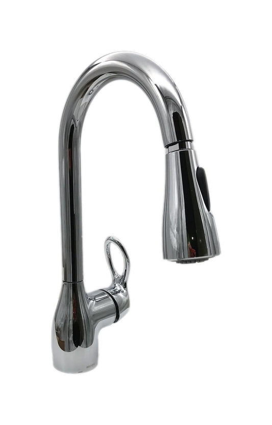 MOEN Kleo Single-Handle Pull-Down Sprayer Kitchen Faucet w/ Reflex + Power Clean