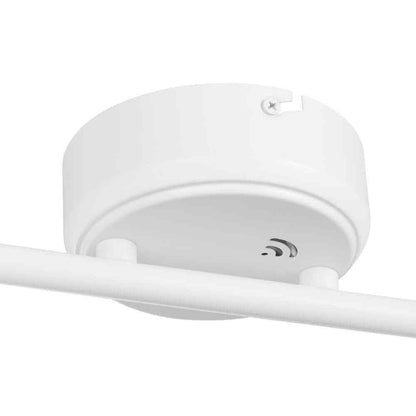 Hampton Bay Crosshaven 4-Light LED Track Ceiling Light Kit Powered by Hubspace