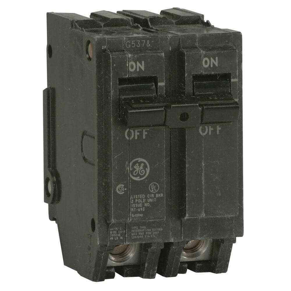 GE THQL2170P Double Pole Circuit Breaker, 70 Amp, 120/240V