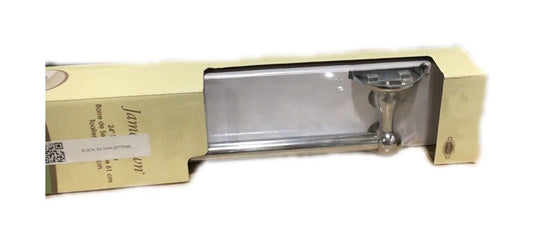 Franklin Brass Jamestown 24 in. Bathroom Towel Bar in Polished Chrome