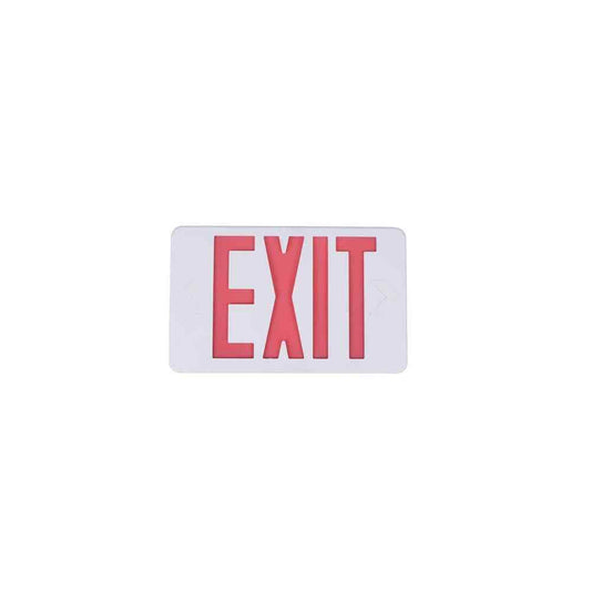 Commercial Electric 14W Equiv LED White Exit Sign w/ Ni-Cad 4.8-Volt Battery