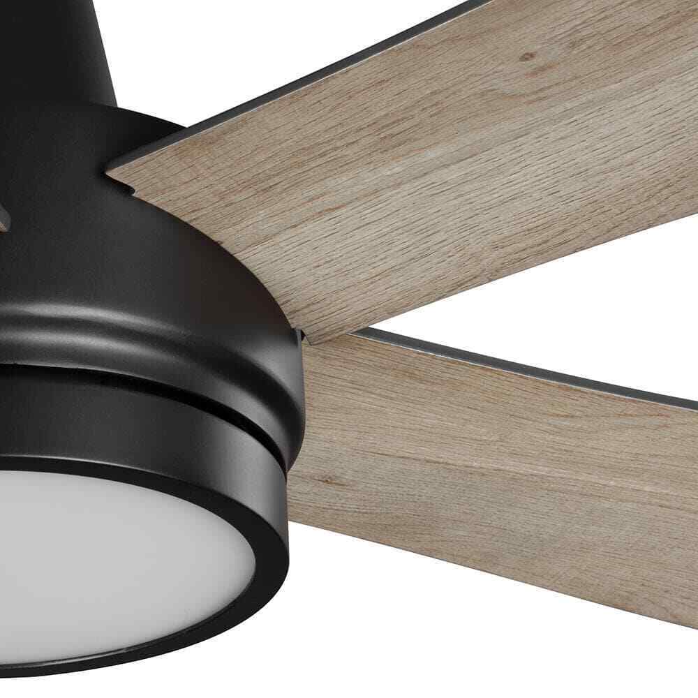 Hampton Bay Fanelee 54 in. White Color Changing LED Bronze Smart Ceiling Fan
