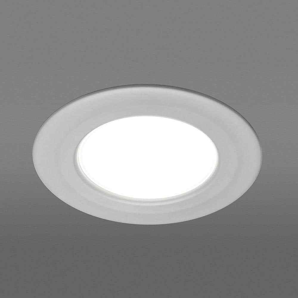 Commercial Electric 5 in./6 in. T20 Smart Color CCT LED Recessed Light Trim
