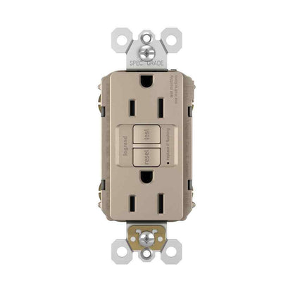 Legran 15amp 125volt Tamper Resistant GFCI Residential/Commercial Outlet Nickel