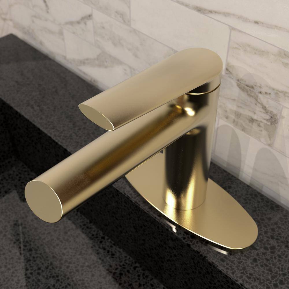 KEENEY Belanger Single Hole Single-Handle Bathroom Faucet with Drain Assembly