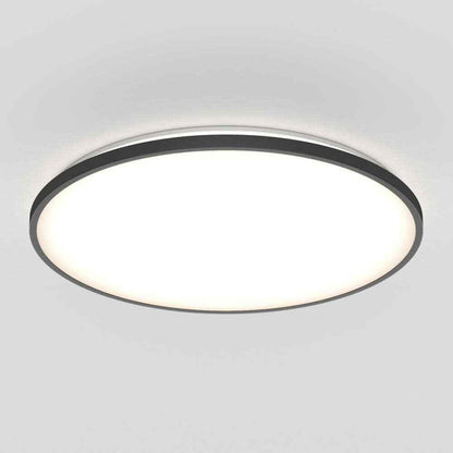 Artika Europa Modern Black LED CCT 3 Flush Mount Ceiling Light Fixture
