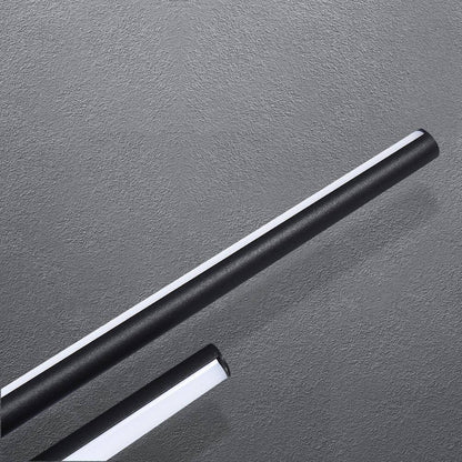 EDISLIVE Bourget Black Modern LED Bath Vanity Light Bar Wall Sconce