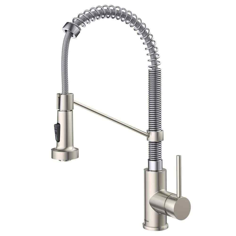 KRAUS Bolden Pull Down Sprayer Kitchen Faucet w/ Dual Function Sprayhead