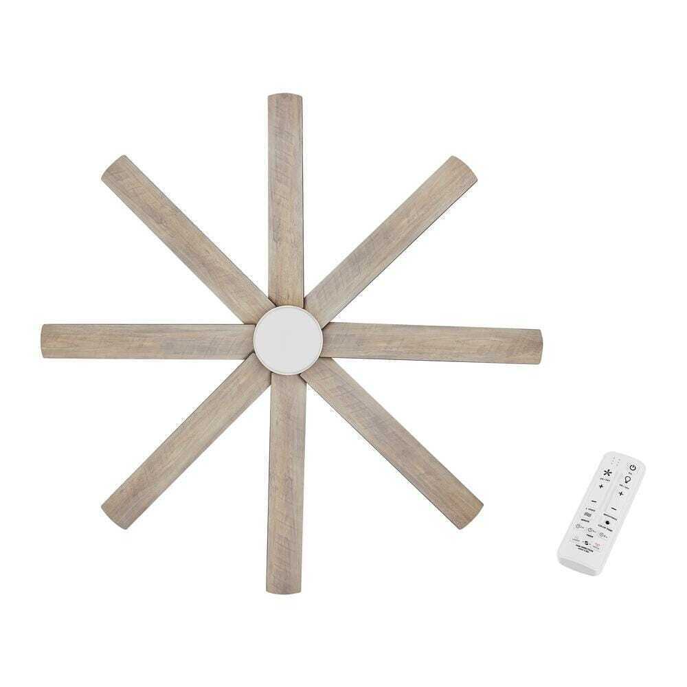 Home Decorators Celene 62 in. Indoor/Outdoor Ceiling Fan w/ Light and Remote