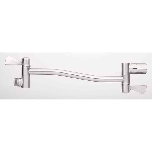 Glacier Bay Swing-Style Shower Arm Brushed Nickel