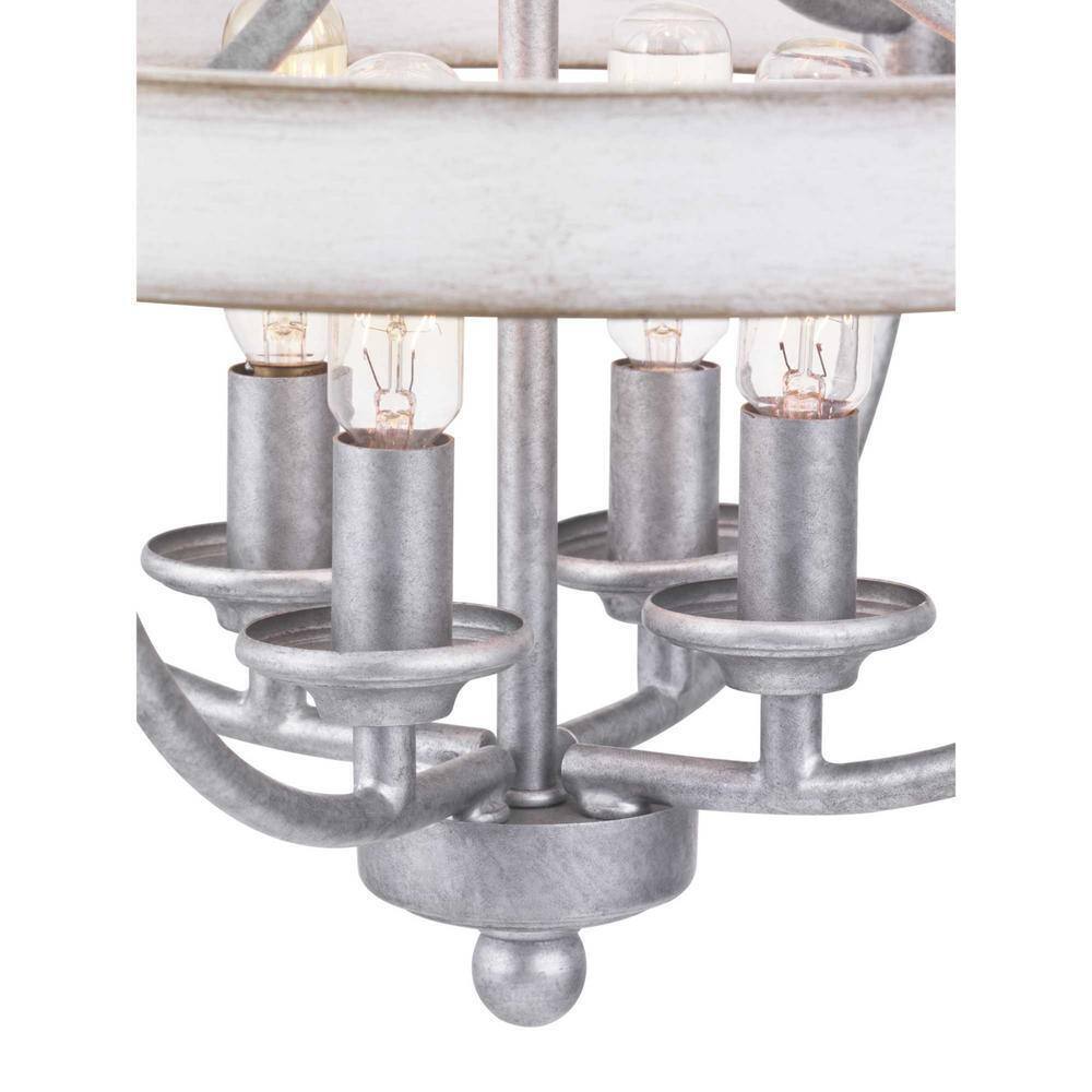 Progress Lighting Gulliver Coastal Semi-Flush Convertible Flush Mount