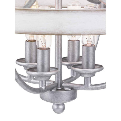 Progress Lighting Gulliver Coastal Semi-Flush Convertible Flush Mount