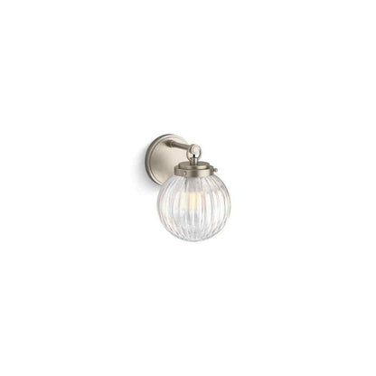 KOHLER Embra By Studio McGee One-Light Brushed Nickel Wall Sconce 32252-SC01-BNL