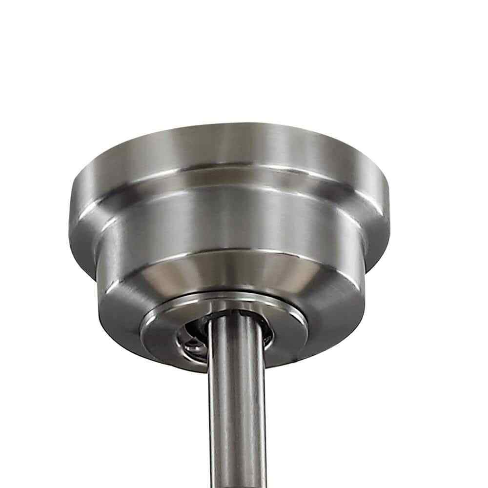 Home Decorators Colemont 52 in. Integrated LED Brushed Nickel Ceiling Fan