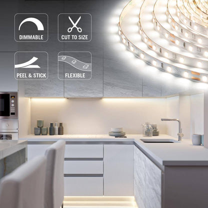 Armacost Lighting 65.6 ft. Hardwired 2700K Warm White 60 LED Integrated LED