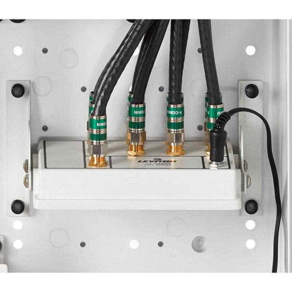 Leviton Structured Media Center 1x8 6-Way Active Video Amplified Splitter