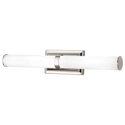 Home Decorators Rolande 100W Equivalent Polished Nickel LED Vanity Light