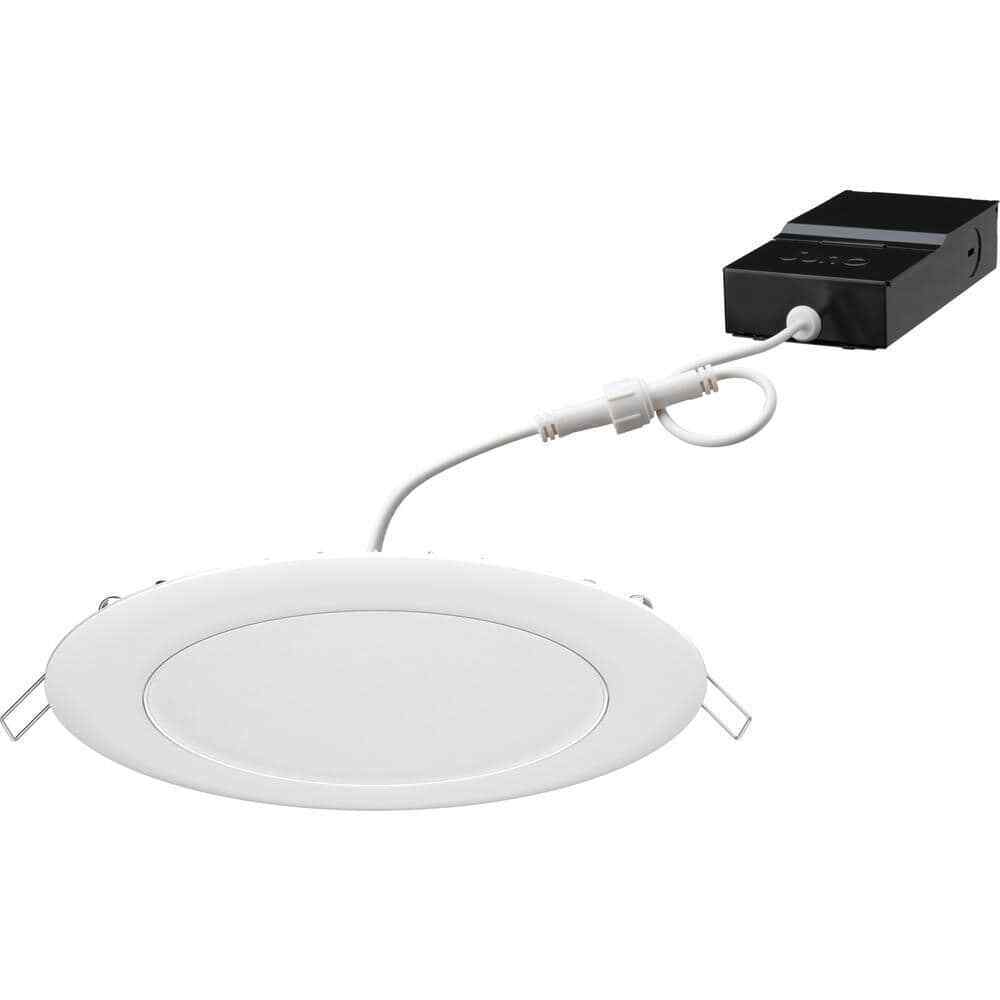 Juno Contractor Select WF6C 6 in. Matte White LED Tunable Canless Downlight