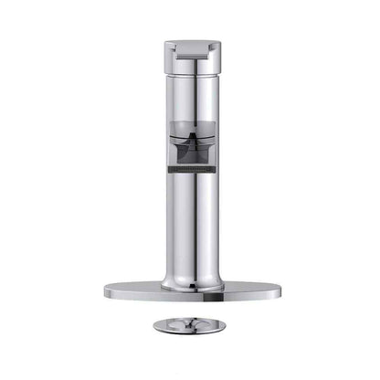 Garrick Single Hole Single Handle Bathroom Faucet in Polished Chrome