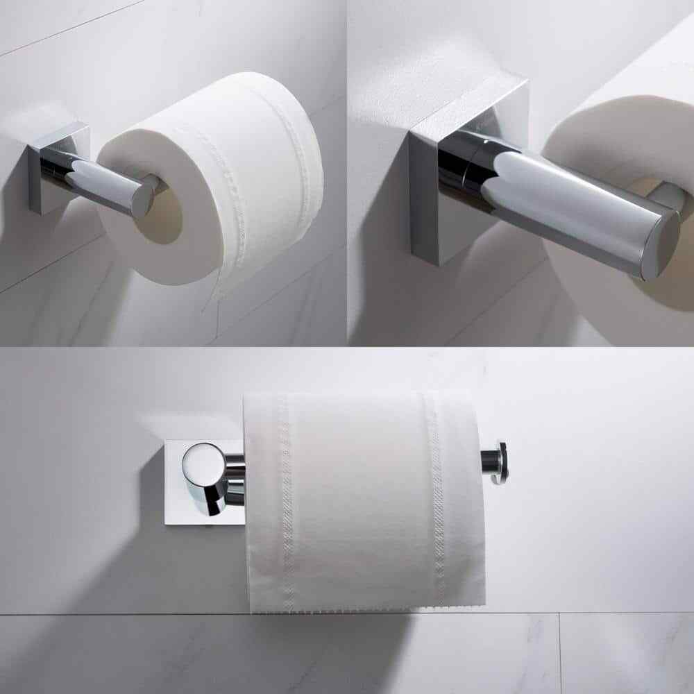 KRAUS Ventus Bathroom Toilet Paper Holder in Chrome KEA-17729CH