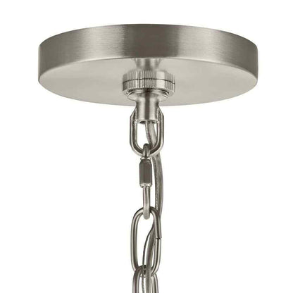 Hampton Bay Kendall Manor Brushed Nickel Mini Pendant Hanging Light Kitchen