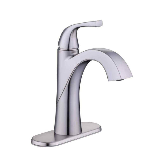 Glacier Bay Atterbury Single Hole Single-Handle High-Arc Bathroom Faucet