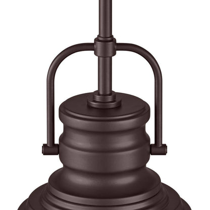 Home Decorators Collection 10 in. 1-Light Bronze Hanging Kitchen Pendant Light