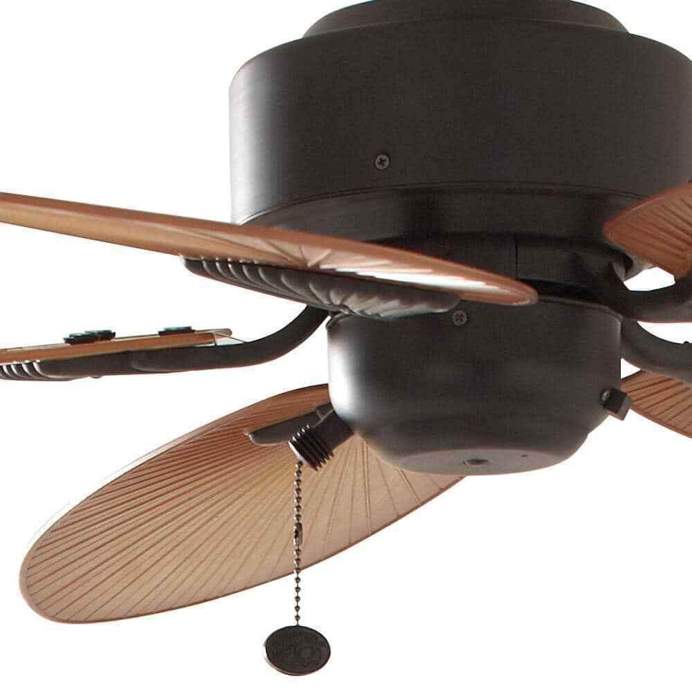Hampton Bay Lillycrest 52 in. Indoor/Outdoor Aged Bronze Ceiling Fan
