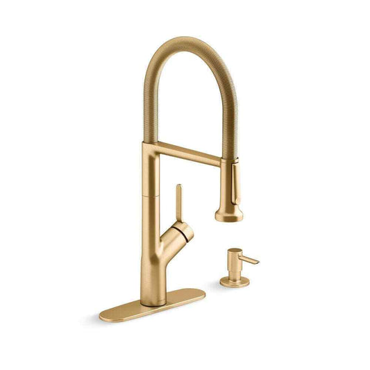 KOHLER Setra Semi-Professional Kitchen Sink Faucet w/ Soap Dispenser