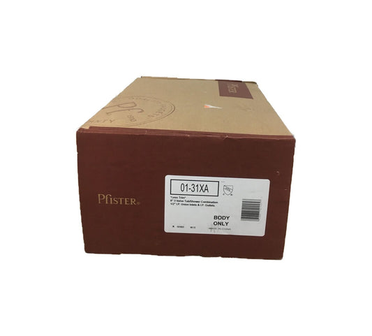 Pfister 8 in. Fixed Brass 3-Handle Valve Body 01-31XA