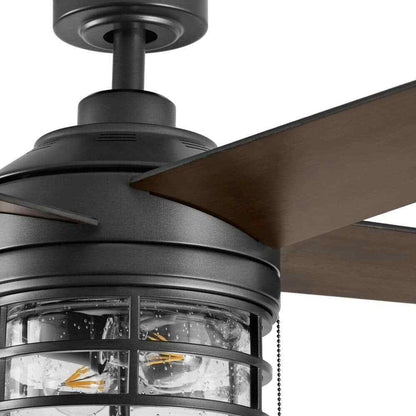 Home Decorators Colbridge 52 in. LED Indoor/Outdoor Natural Iron Ceiling Fan