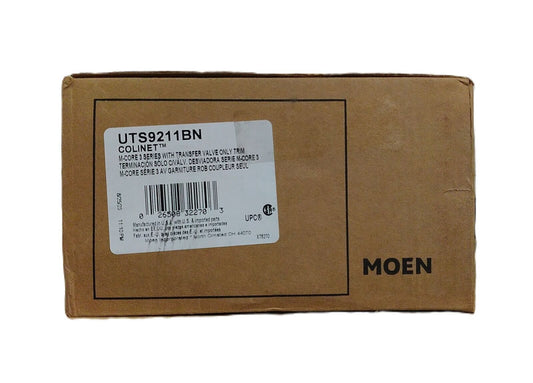 MOEN Traditional M-CORE 2-Handle Shower w/ Integrated Transfer Trim Kit
