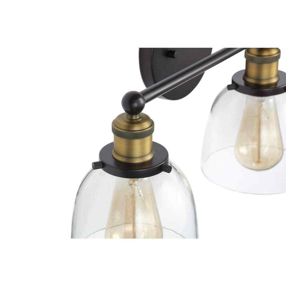 Home Decorators Collection Evelyn 3-Light Artisan Bronze Vanity Light HB2586-313
