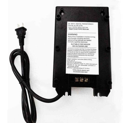 Hampton Bay Low-Voltage 60-Watt Landscape Lighting Transformer