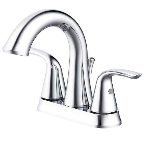 Glacier Bay Irena 4 in. Centerset 2-Handle Bathroom Faucet in Chrome