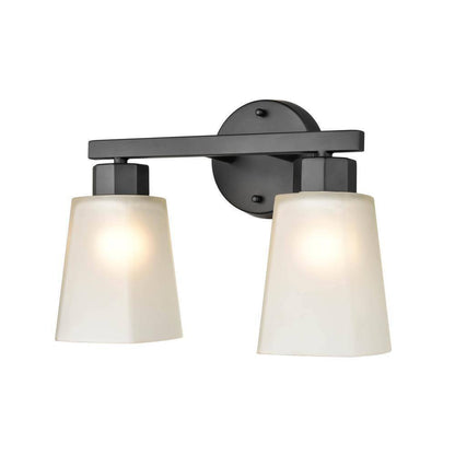 Millennium Lighting Coley 13.5 in. 2-Light Matte Black Vanity Light
