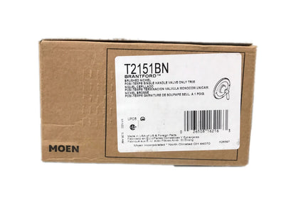 MOEN Brantford Single-Handle Posi-Temp Valve Trim Kit in Brushed Nickel