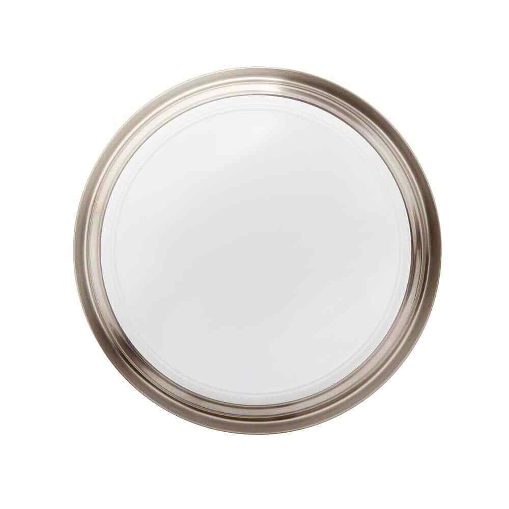 Hampton Bay Savannah 13 in. Brushed Nickel Selectable LED Flush Mount IKE8091L-5