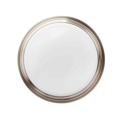 Hampton Bay Savannah 13 in. Brushed Nickel Selectable LED Flush Mount IKE8091L-5