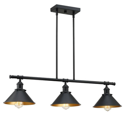 Hukoro Westworld 36.25 in. 3-Light Island Pendant Chandelier