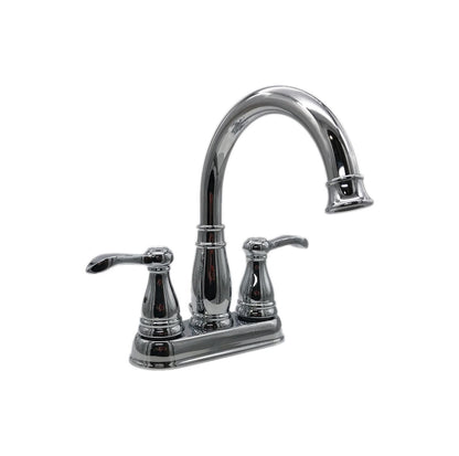 Delta Porter 4 in. Centerset 2-Handle Bathroom Faucet in Chrome 25984LF-ECO