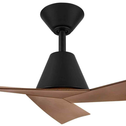 Home Decorators Easton 52 in. Indoor/Outdoor Matte Black Ceiling Fan w/ Remote