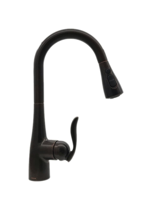 MOEN Arbor Single-Handle Pull-Down Sprayer Kitchen Faucet Oil Rubbed Bronze