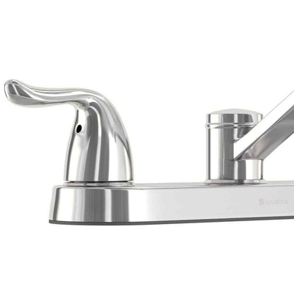 Glacier Bay Constructor 2-Handle Standard Kitchen Faucet in Chrome HD67099-0B01