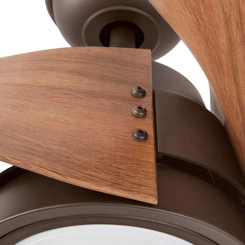 Home Decorators Broughton 42 in. LED Espresso Bronze Ceiling Fan Remote Control