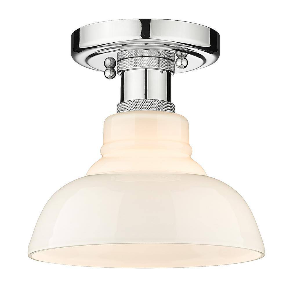 Golden Lighting Carver Flush Mount 0305-FM CH-VMG